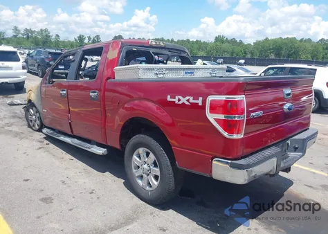 2013 Ford F-150 Xlt z USA, uszkodzony, nr VIN 1FTFW1ETXDFB06010